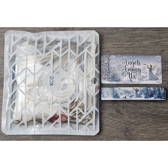 ZOX "ANGELS AMONG US" ADVENT DAY 12 INTERACTIVE COLLECTIBLE SCARF WRISTBAND - Picture 13 of 16